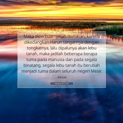 Keluaran 8:17 Ayat Alkitab Dijelaskan