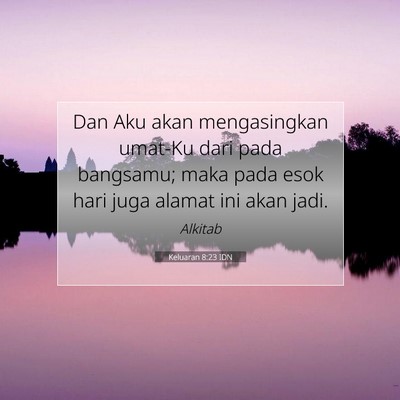 Keluaran 8:23 IDN Gambar Ayat Alkitab