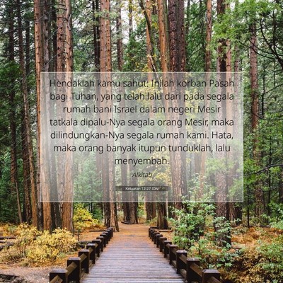 Keluaran 12:27 Ayat Alkitab Dijelaskan