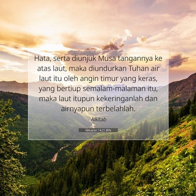 Keluaran 14:21 IDN Gambar Ayat Alkitab