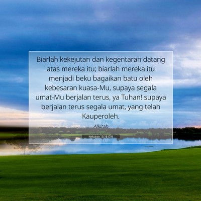 Keluaran 15:16 Ayat Alkitab Dijelaskan