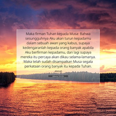 Keluaran 19:9 IDN Gambar Ayat Alkitab