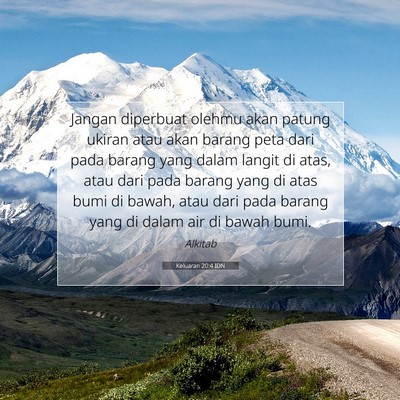 Keluaran 20:4 IDN Gambar Ayat Alkitab