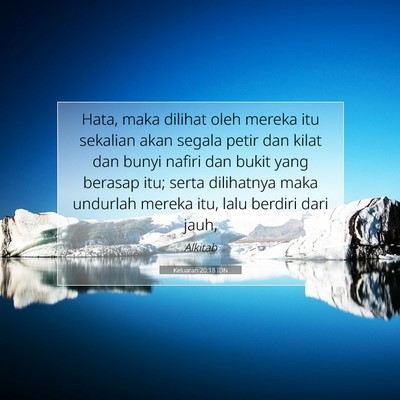 Keluaran 20:18 IDN Gambar Ayat Alkitab