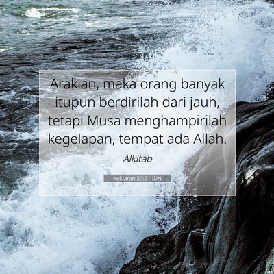 Keluaran 20:21 IDN Gambar Ayat Alkitab