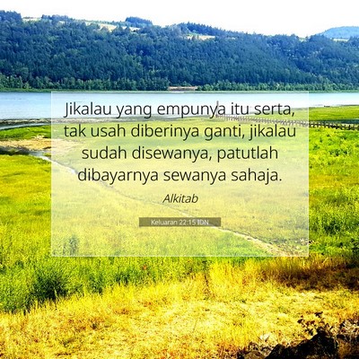 Keluaran 22:15 Ayat Alkitab Dijelaskan