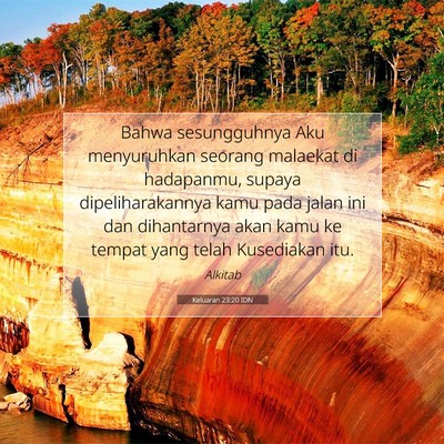 Keluaran 23:20 IDN Gambar Ayat Alkitab