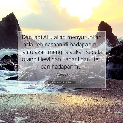 Keluaran 23:28 IDN Gambar Ayat Alkitab