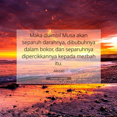 Keluaran 24:6 IDN Gambar Ayat Alkitab