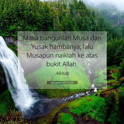 Keluaran 24:13 IDN Gambar Ayat Alkitab