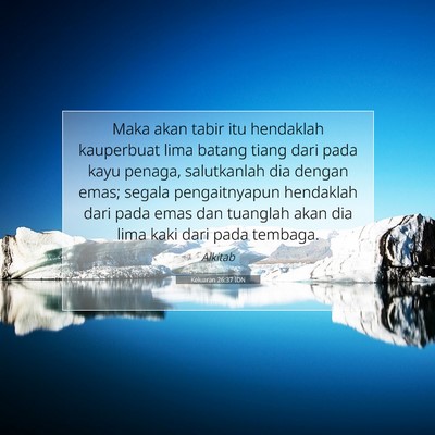 Keluaran 26:37 Ayat Alkitab Dijelaskan