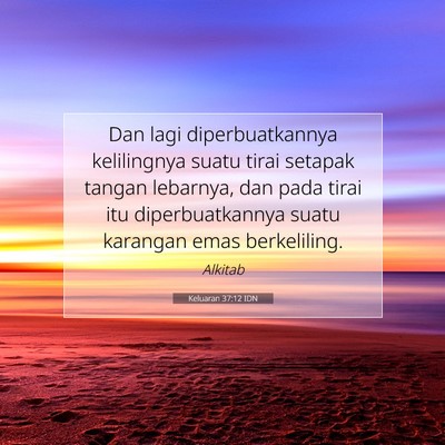 Keluaran 37:12 Ayat Alkitab Dijelaskan