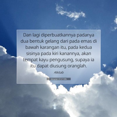 Keluaran 37:27 Ayat Alkitab Dijelaskan