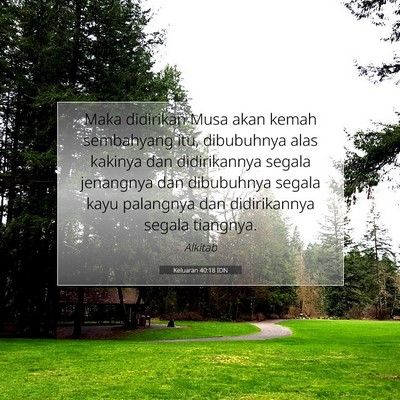 Keluaran 40:18 Ayat Alkitab Dijelaskan