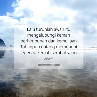 Keluaran 40:34 IDN Gambar Ayat Alkitab