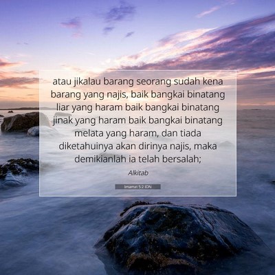 Imamat 5:2 Ayat Alkitab Dijelaskan