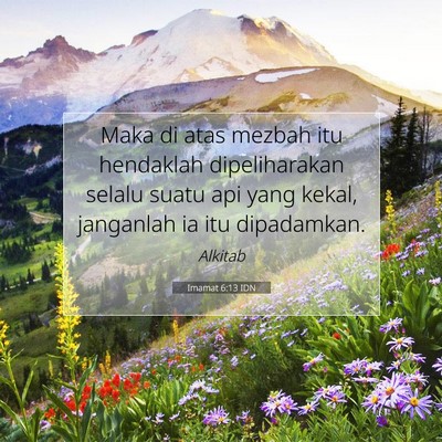 Imamat 6:13 Ayat Alkitab Dijelaskan