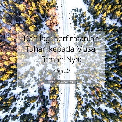 Imamat 7:28 Ayat Alkitab Dijelaskan