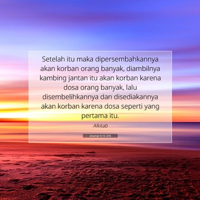 Imamat 9:15 IDN Gambar Ayat Alkitab