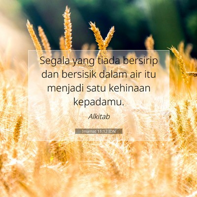Imamat 11:12 Ayat Alkitab Dijelaskan