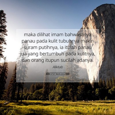 Imamat 13:39 Ayat Alkitab Dijelaskan