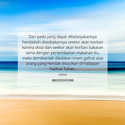 Imamat 14:31 Ayat Alkitab Dijelaskan