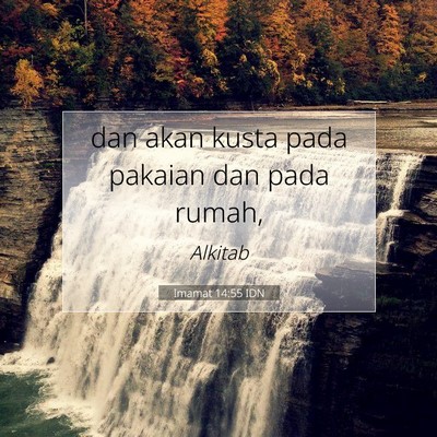 Imamat 14:55 Ayat Alkitab Dijelaskan