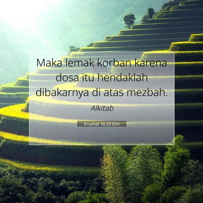 Imamat 16:25 IDN Gambar Ayat Alkitab