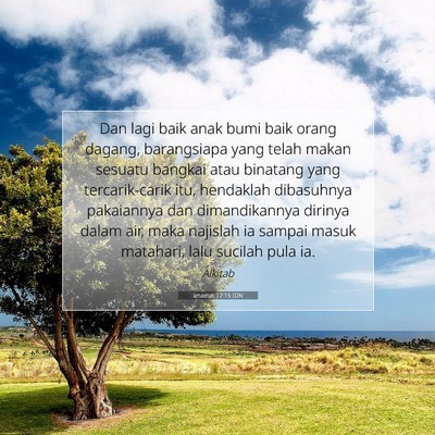 Imamat 17:15 IDN Gambar Ayat Alkitab