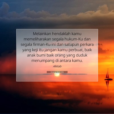 Imamat 18:26 IDN Gambar Ayat Alkitab
