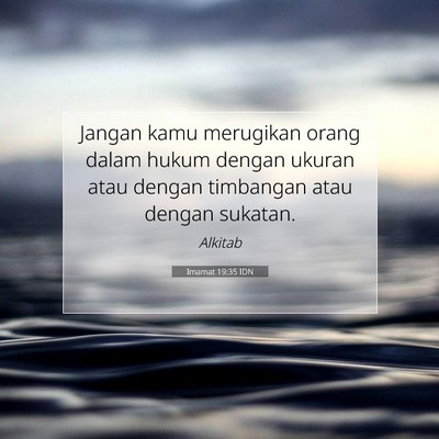 Imamat 19:35 IDN Gambar Ayat Alkitab