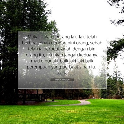 Imamat 20:10 IDN Gambar Ayat Alkitab