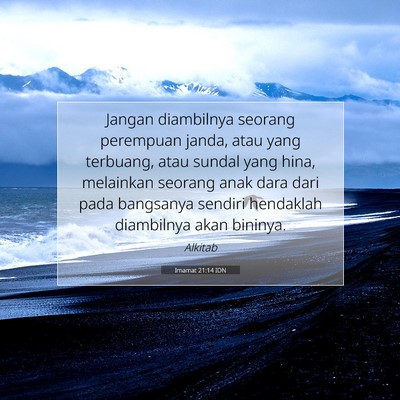 Imamat 21:14 IDN Gambar Ayat Alkitab