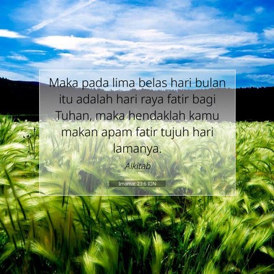 Imamat 23:6 Ayat Alkitab Dijelaskan