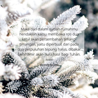Imamat 23:17 Ayat Alkitab Dijelaskan