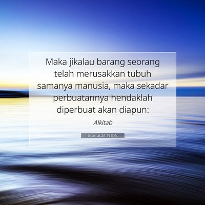 Imamat 24:19 IDN Gambar Ayat Alkitab