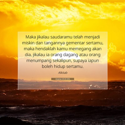 Imamat 25:35 IDN Gambar Ayat Alkitab