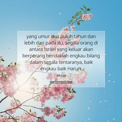 Bilangan 1:3 Ayat Alkitab Dijelaskan