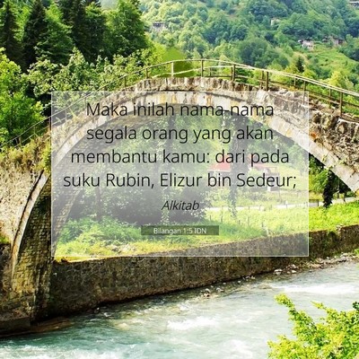 Bilangan 1:5 Ayat Alkitab Dijelaskan