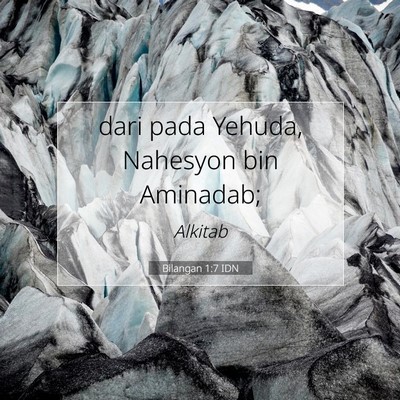 Bilangan 1:7 Ayat Alkitab Dijelaskan