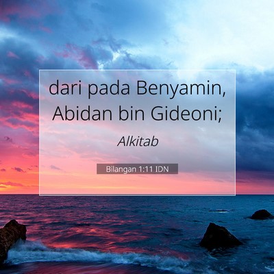 Bilangan 1:11 Ayat Alkitab Dijelaskan