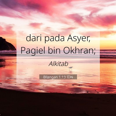 Bilangan 1:13 Ayat Alkitab Dijelaskan