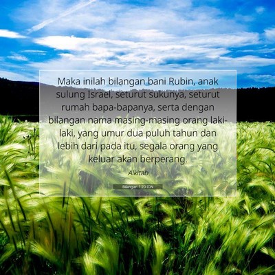 Bilangan 1:20 Ayat Alkitab Dijelaskan
