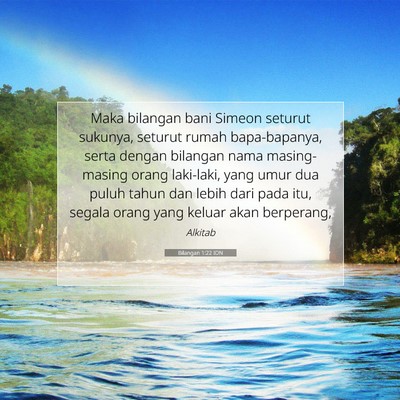 Bilangan 1:22 Ayat Alkitab Dijelaskan
