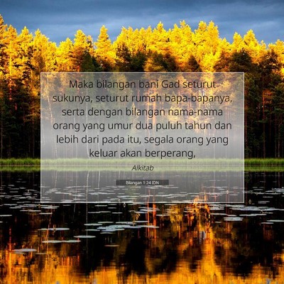 Bilangan 1:24 Ayat Alkitab Dijelaskan