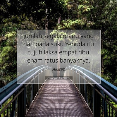 Bilangan 1:27 Ayat Alkitab Dijelaskan