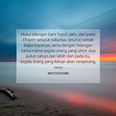 Bilangan 1:32 Ayat Alkitab Dijelaskan