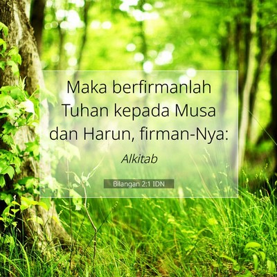Bilangan 2:1 Ayat Alkitab Dijelaskan