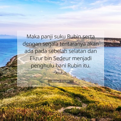 Bilangan 2:10 IDN Gambar Ayat Alkitab