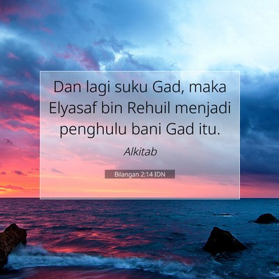 Bilangan 2:14 Ayat Alkitab Dijelaskan